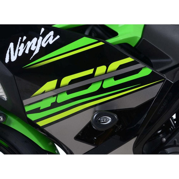 R&G Racing White Aero Style Crash Protectors CP0444WH
