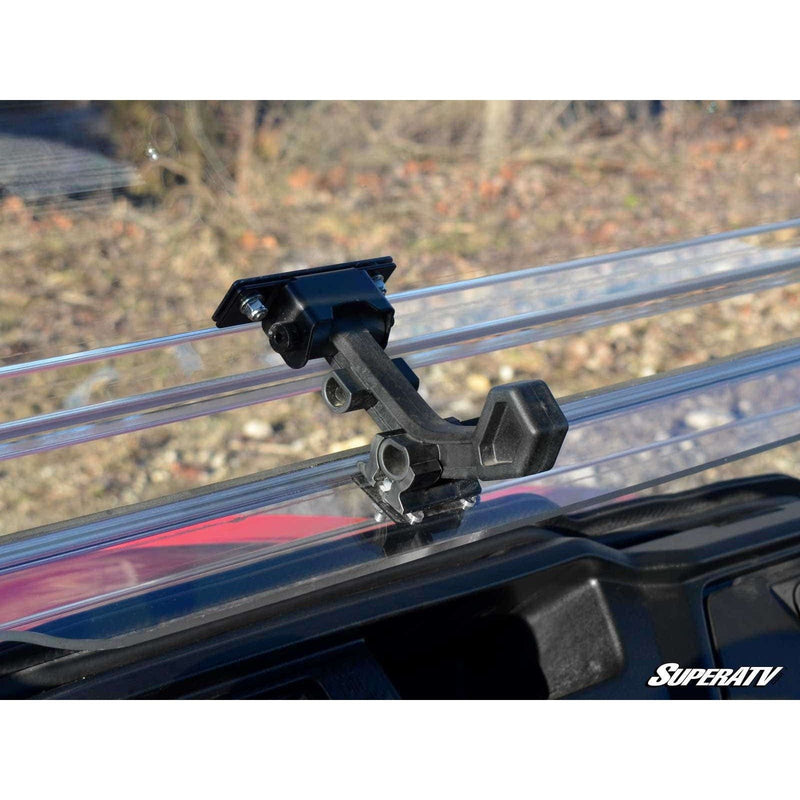 Load image into Gallery viewer, SuperATV Honda Pioneer 1000 Scratch-Resistant Flip Windshield FWS03-001-70
