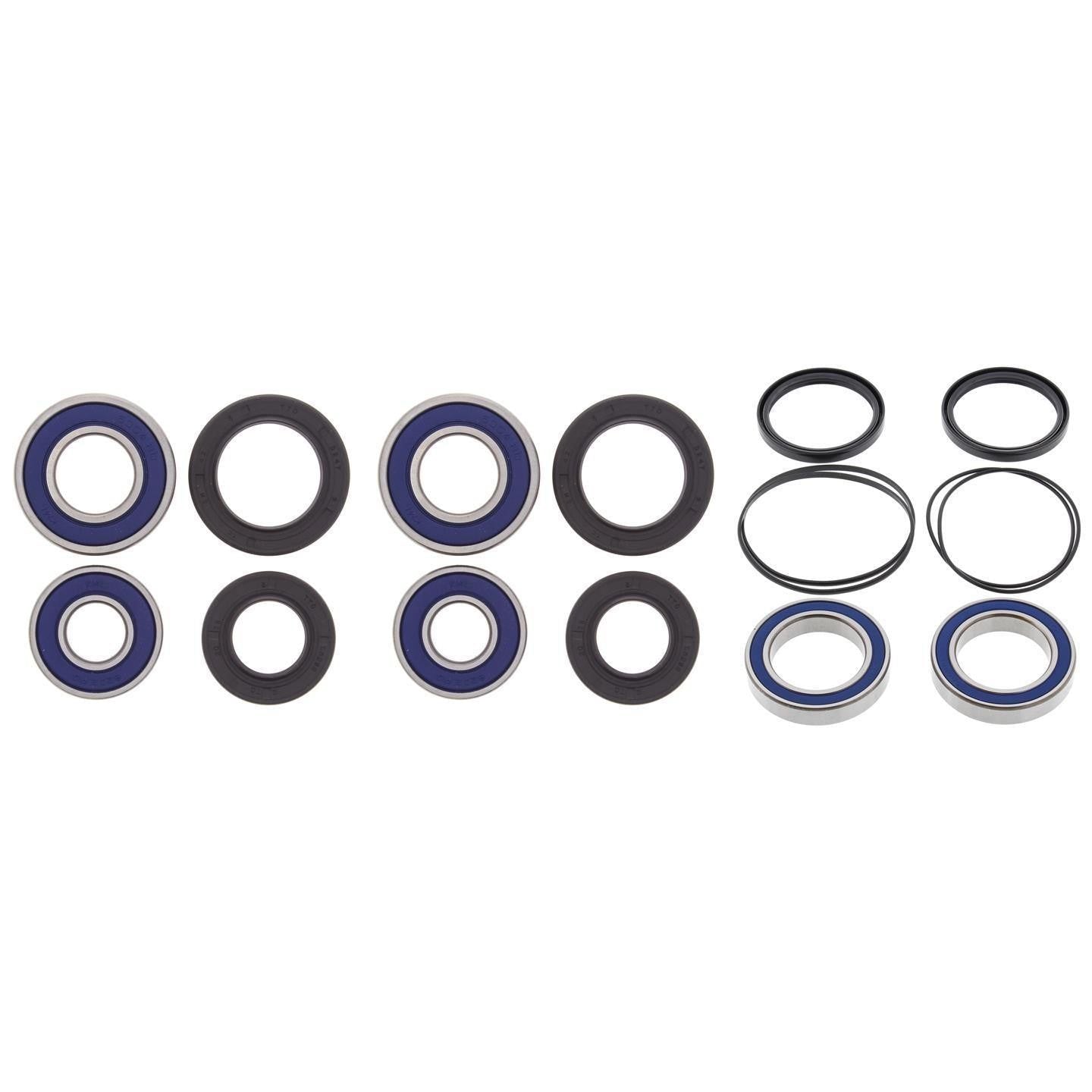 Complete Bearing Kit for Front and Rear Wheels fit Honda TRX250R 88-89