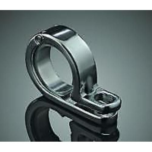 Kuryakyn 1 1/8" 1 1/4" Chrome Steel P-Clamp Frame Engine Guard Harley Universal