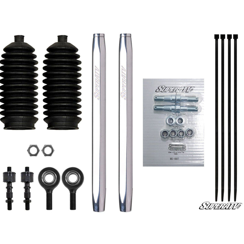 Load image into Gallery viewer, SuperATV Polaris Ranger XP 1000 2018+ Billet Aluminum Hex Tie Rod Kit TRRA-P-RAN1K-B
