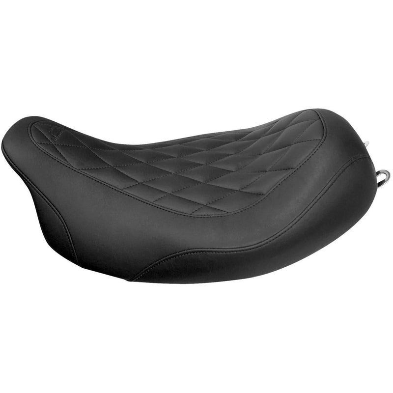 Load image into Gallery viewer, Harley FXDB Dyna Street Bob 07-16 Wide Tripper Solo Seat Diamond Black Mustang
