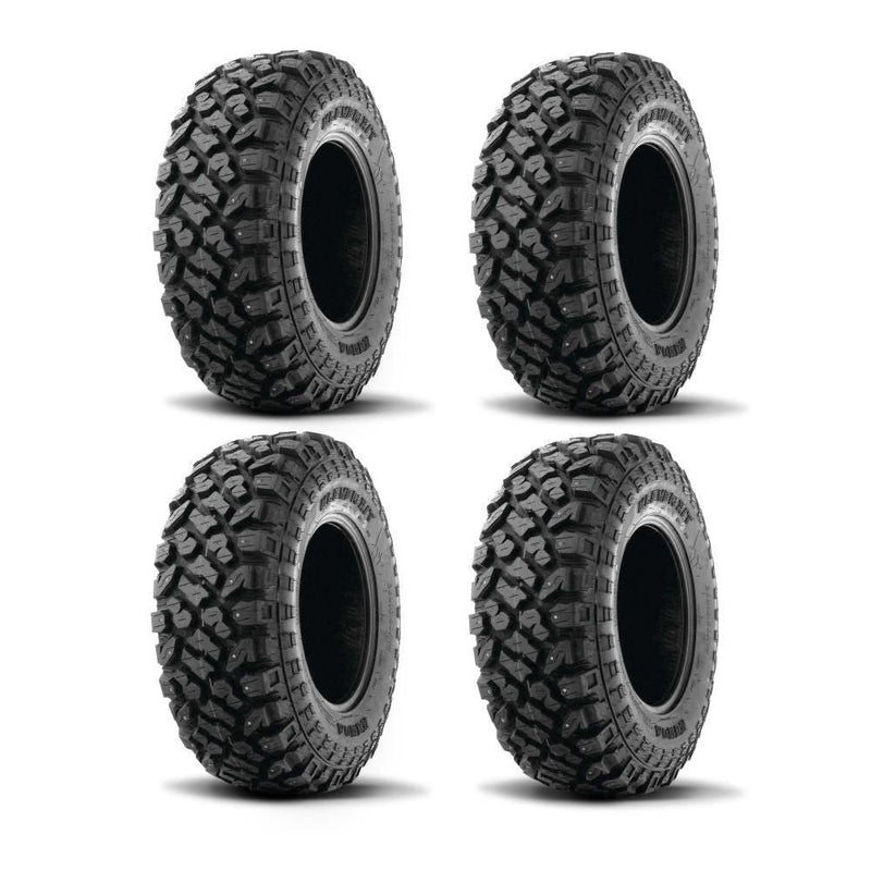 Load image into Gallery viewer, Kenda Set of Two K3204R Klever XT Tires (8 Ply) [27x9R-14] And Two (8 Ply) [27x11R-14] Tires
