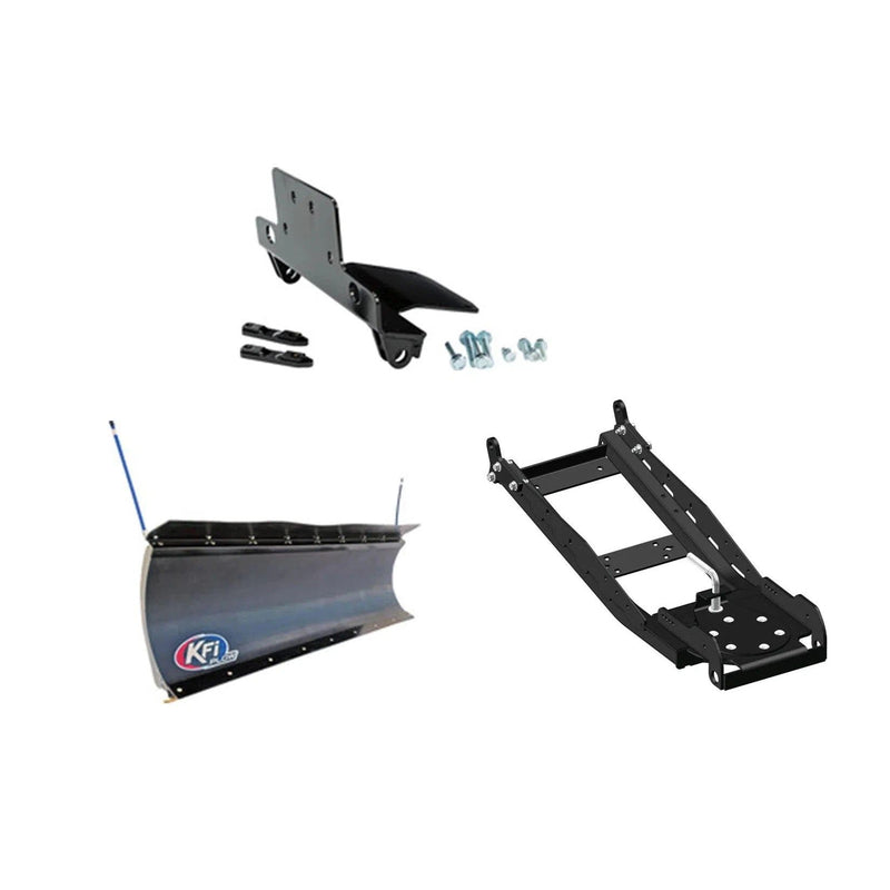Load image into Gallery viewer, KFI 60&quot; UTV Snow Plow Kit Pro-Poly Blade - For Arctic Cat Can-Am John Deere Kawasaki
