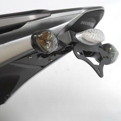 R&G Racing Black Tail Tidy License Plate Holder For 2012-2014 Honda Integra 700