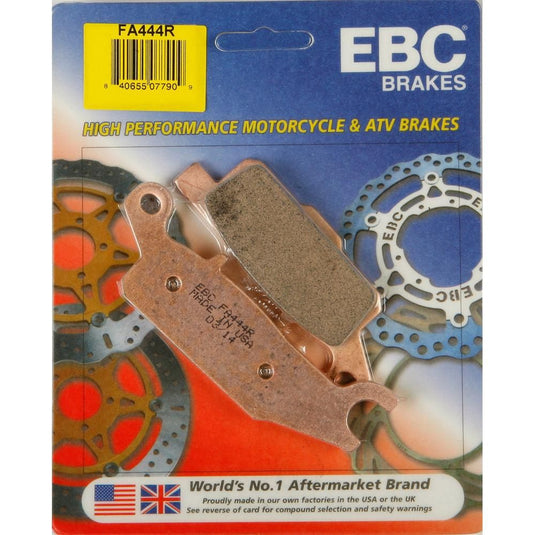 EBC 1 Pair Sintered R Series Heavy-Duty Brake Pads MPN FA444R