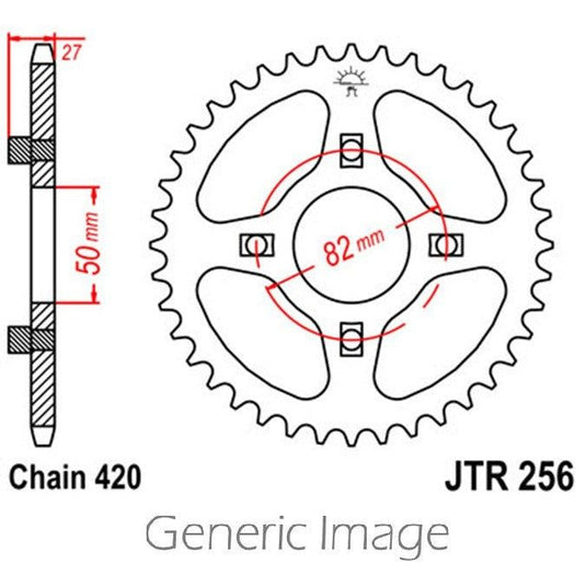 Front & Rear Steel Sprocket Kit for ATV/UTV HONDA ATC70 1982-1985