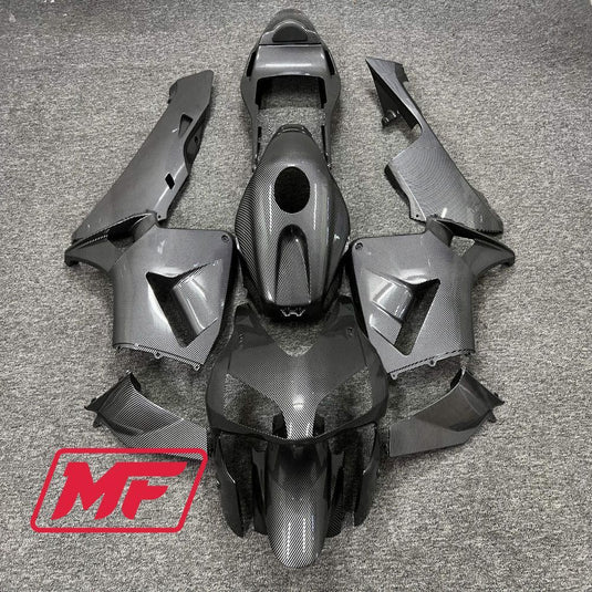 Monster Fairings Full Kit Honda CBR600RR 03-04 Carbon Fiber Style + Windshield + Gas Tank Cover