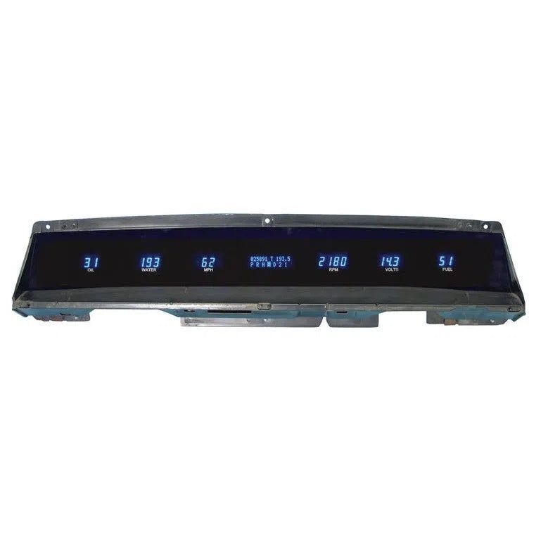 Load image into Gallery viewer, Dakota Digital 1971-1976 Chevrolet Impala/Caprice Series III Gauge Kit with Teal/Blue Display VFD3X-71C-IMP-Z
