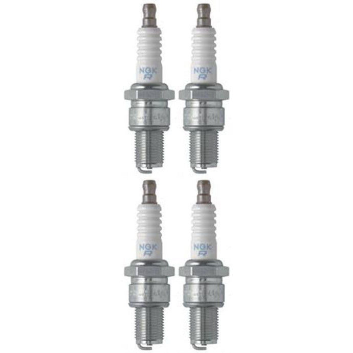 Set of 4 NGK Standard Spark Plugs for Yamaha ENTICER ET340 1990-1978 Eng 340cc
