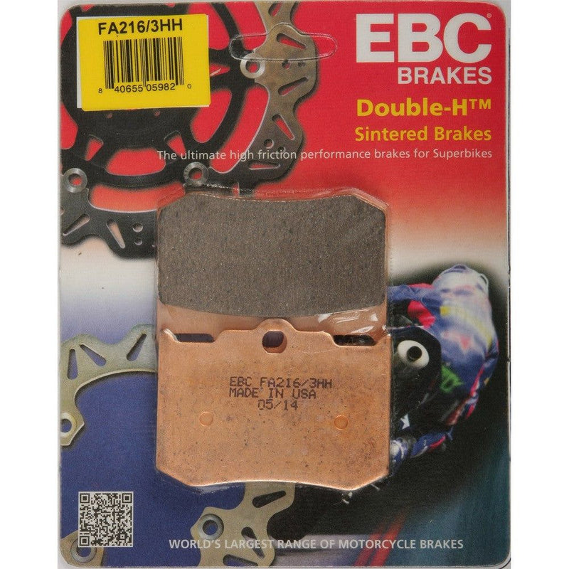 Load image into Gallery viewer, EBC 1 Pair Sintered HH Race Formula Brake Pads MPN FA216/3HH
