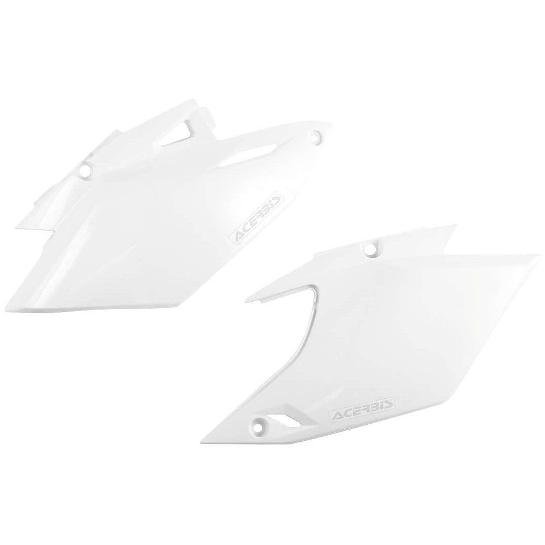 Acerbis White Side Number Plate for Yamaha - 2314120002