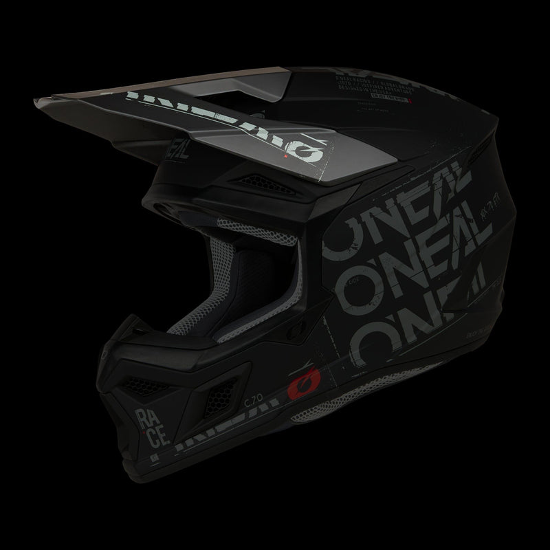 Load image into Gallery viewer, Oneal 3 SRS Static Black / Grey Helmet Visor - 0625-470
