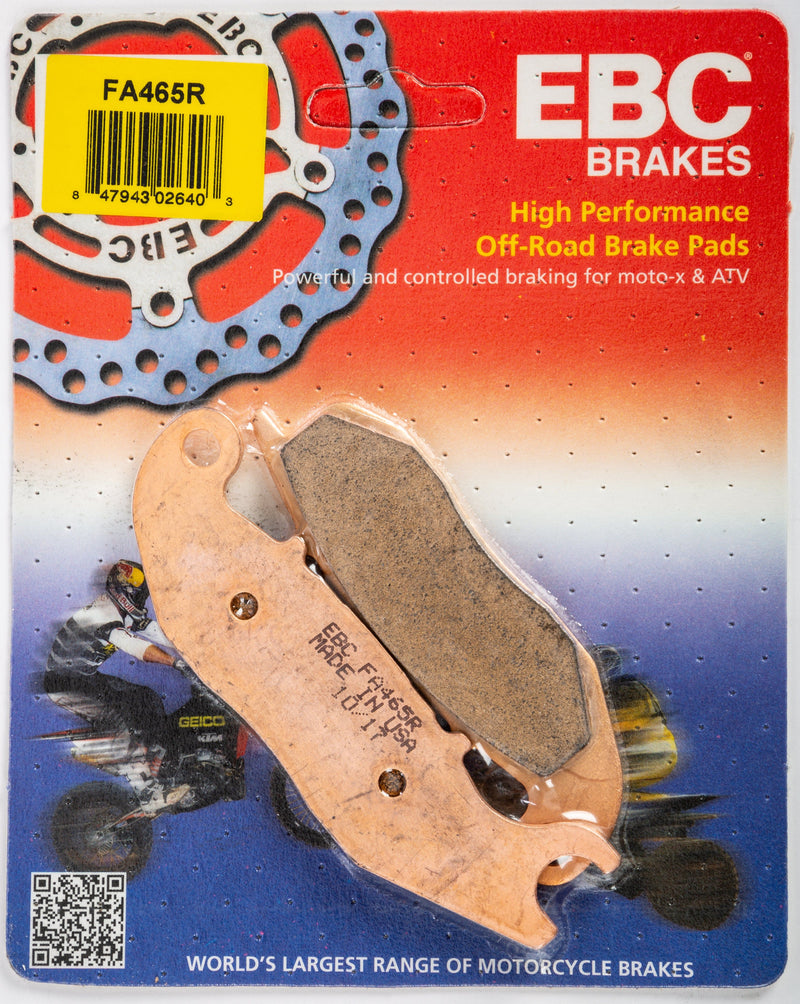 Load image into Gallery viewer, EBC 1 Pair HH Sintered Superbike Brake Pads MPN FA465R
