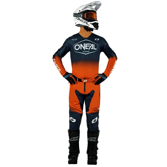Motocross Jersey 242 O'Neal Mayhem Hexx Blue / Orange Motocross Jersey