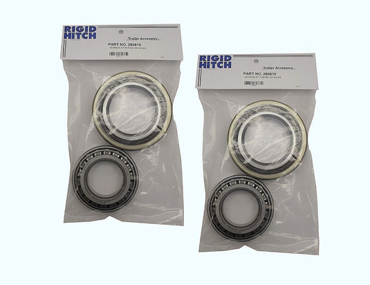 Pair (2) , Rigid Hitch Trailer Bearing Repair Kit, for 9K-10K Dexter (General Duty) Axle, (280810)