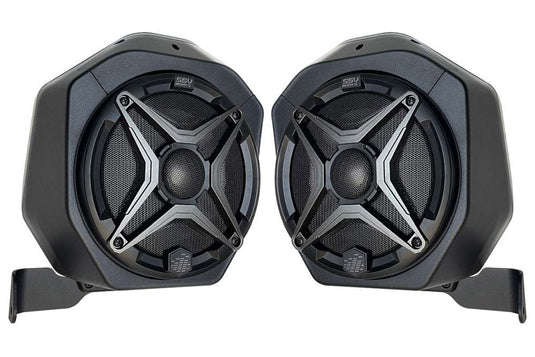 SSV Works Rear SSV Speaker Pod 6.5in For 2-Door Ford Bronco 230-BR-2B65A