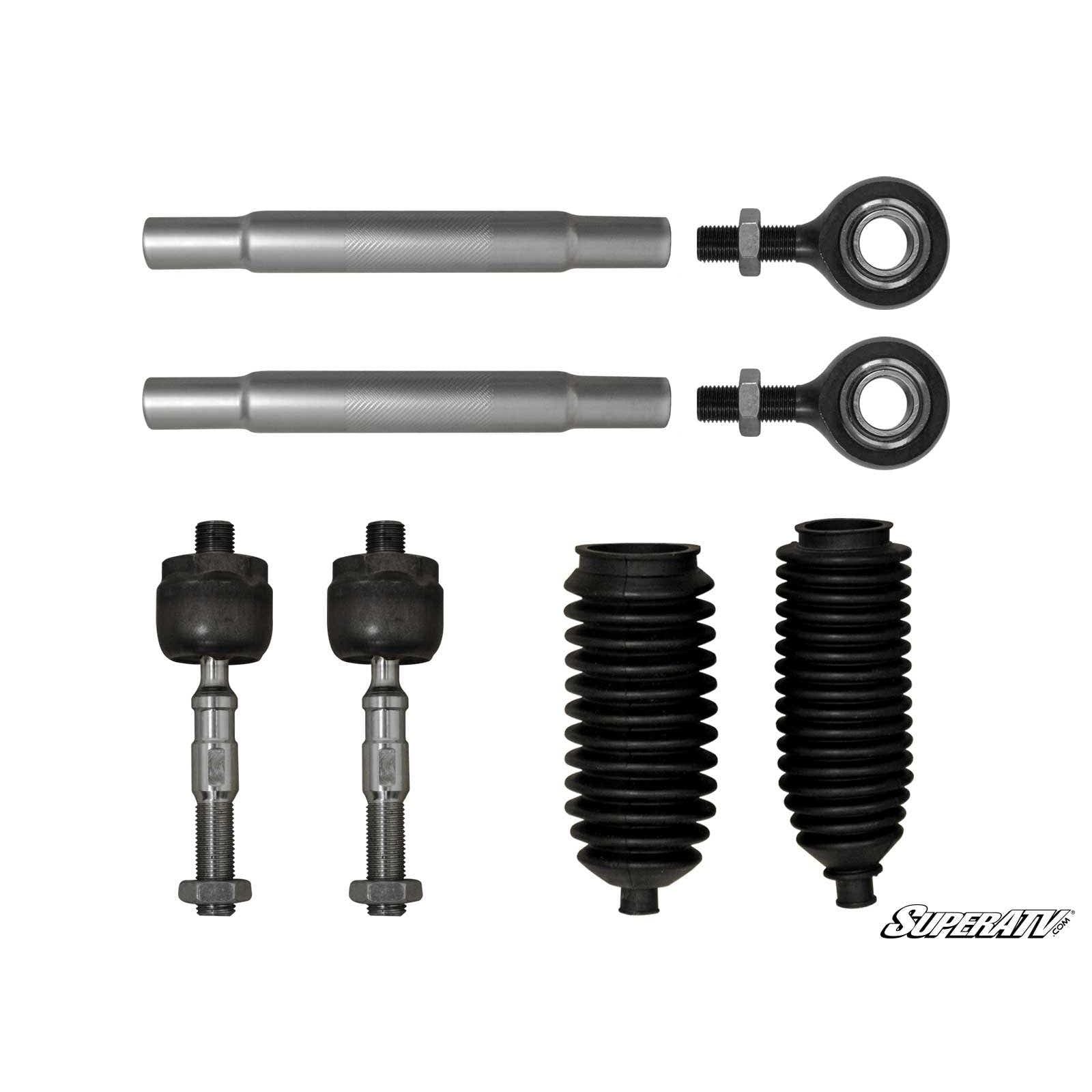 SuperATV Polaris Ranger Midsize Heavy-Duty Tie Rod Kit TRRA-P-RAN-MID-14-ST-001