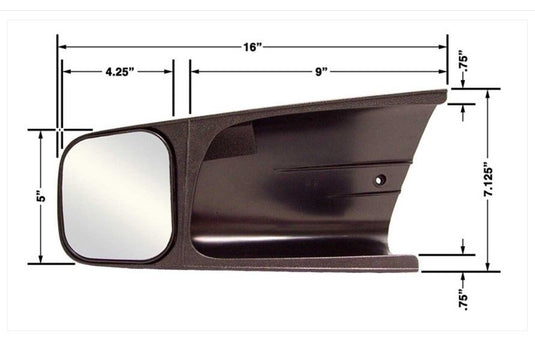 CIPA Mirrors Custom Towing Mirror Set - 10600
