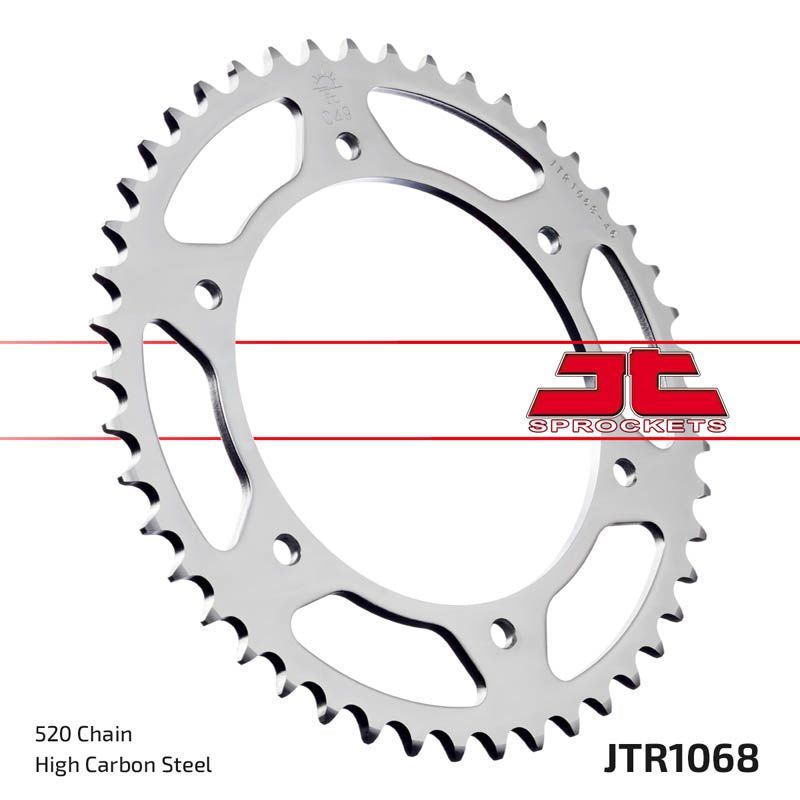 JT Sprockets Rear Steel Sprocket 46 Tooth 46T 520 Chain For Hyosung GT250R Comet FI 2010 JTR1068.46