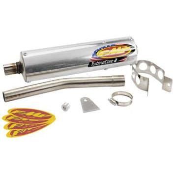 FMF Universal Turbine Core 2 Silencer Silver 1-1/8" - 020302