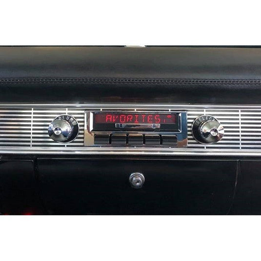 Custom Autosound 1955-56 Chevy Slidebar Car Stereo with Bluetooth
