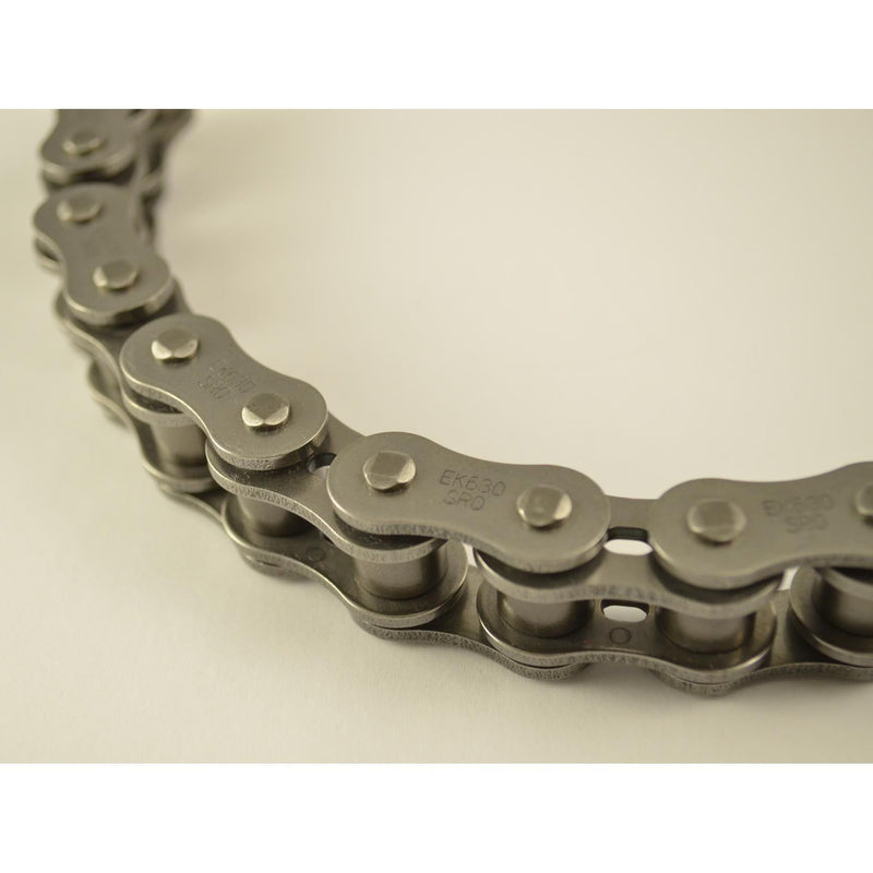 Load image into Gallery viewer, EK 630-SRO Motorcycle Drive Chain - Natural (Specify Links) Rivet Master Link
