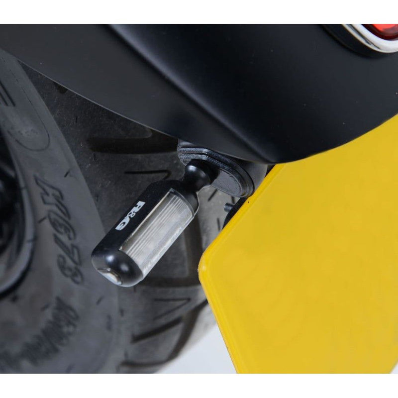 Load image into Gallery viewer, R&amp;G Racing Black Rear Indicator Adapter Kit For 2015-2024 Indian Motorcycles Scout
