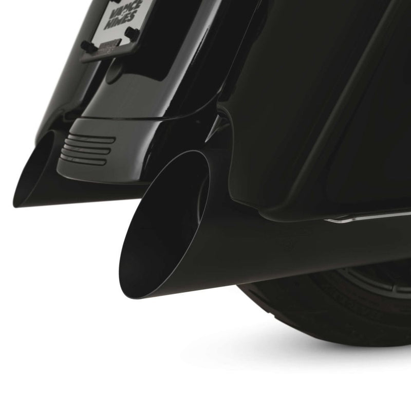 Load image into Gallery viewer, Vance and Hines Backslash 450 4.5&quot; Black Slip On Exhaust 46764
