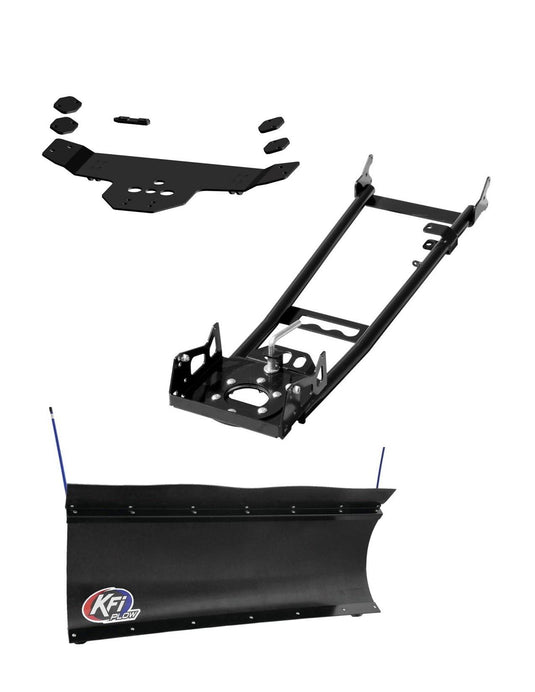 KFI UTV Mid-Mount Snow Plow Kit For Polaris RZR 4 900 EPS 2014