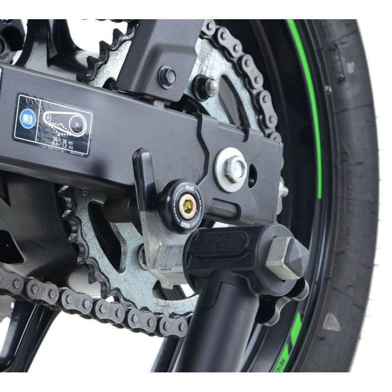 Load image into Gallery viewer, R&amp;G Racing Black Cotton Reels For 2022-2024 CFMoto 800MT Explore
