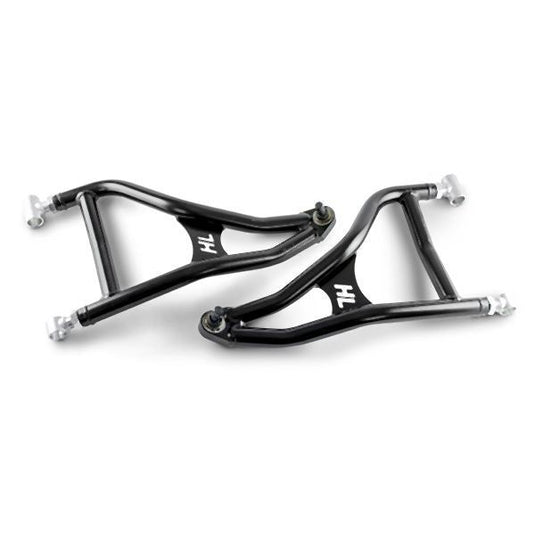 High Lifter Apexx Front Forward Upper And Lower Satin Black Control Arms For Polaris Models HDFFA-RZRPRO-B1