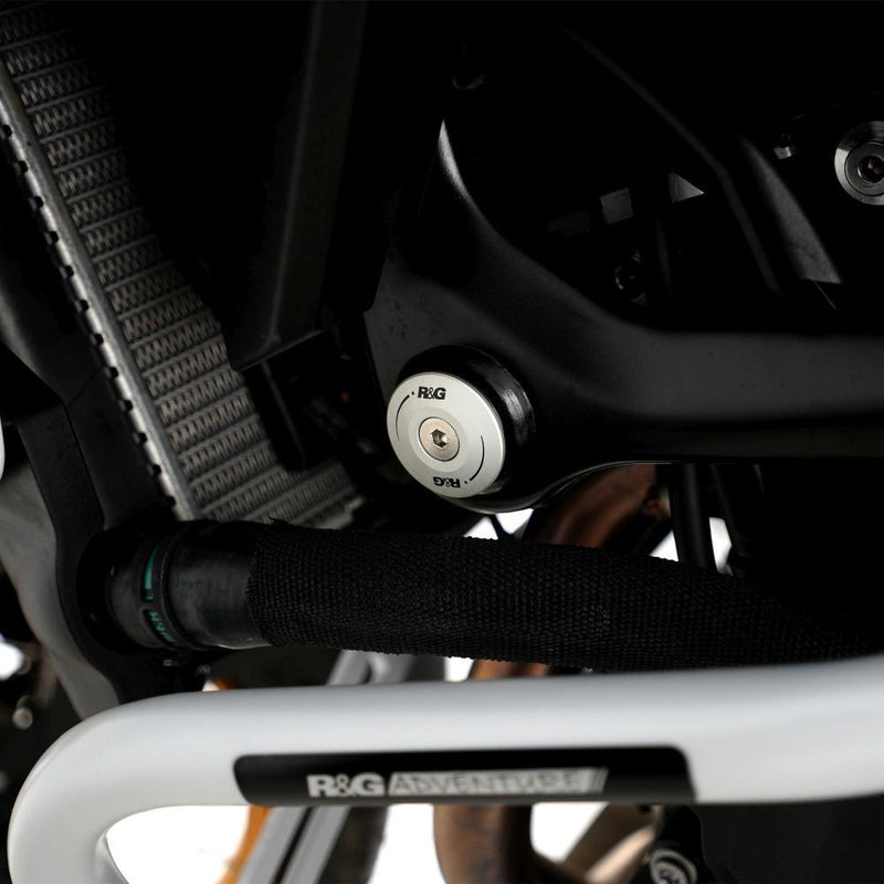 Load image into Gallery viewer, R&amp;G Racing Silver Frame Plug LHS For 2022-2023 BMW F850GS
