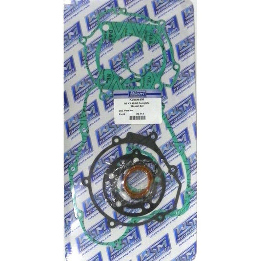 WSM Complete Gasket Kit For Kawasaki 80 KX 98-00 25-714