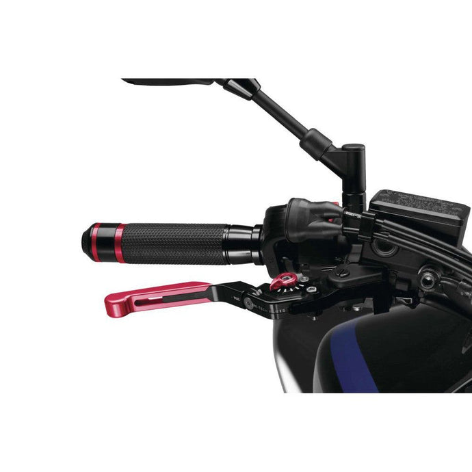 Puig 3.0 Brake Lever Extendable Foldable Black/Red - 14RNR