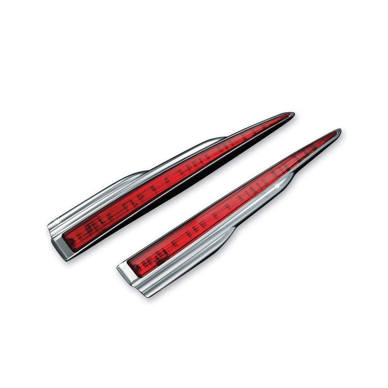 Load image into Gallery viewer, KURYAKYN CHRM LED REAR LIGHT BARS 2009-2017 HARLEY TRI, STREET GLIDE TRIKES 6976
