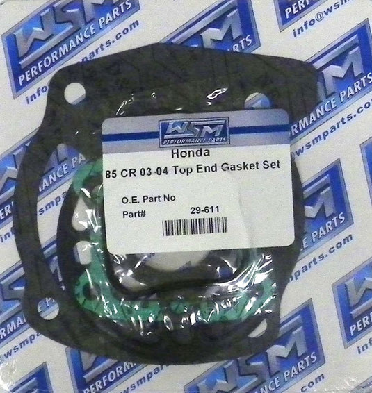 WSM Top End Gasket Kit For Honda 85 CR 03-04 29-611
