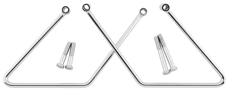 Load image into Gallery viewer, Bikers Choice Saddlebag Guard For - 302258 Without Hardware Pair Chrome
