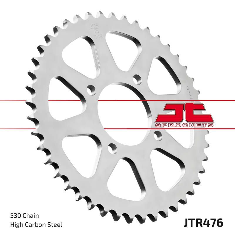JT Sprockets Rear Steel Sprocket 45 Tooth 45T 530 Chain For Kawasaki KZ400A Deluxe A1/A2 1977-1978 JTR476.45