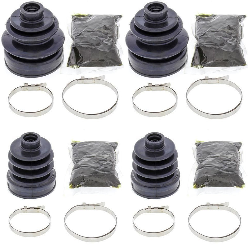 Load image into Gallery viewer, Complete Front Inner &amp; Outer CV Boot Repair Kit for Honda TRX500FA 2001-2004

