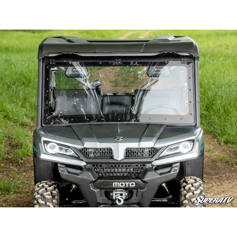Load image into Gallery viewer, SuperATV CFMOTO UForce 1000 MaxDrive Power Flip Windshield PFWS-CF-UF1000-70
