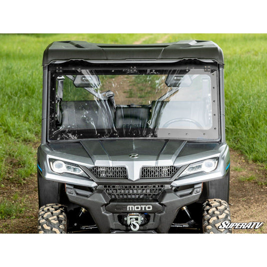 SuperATV CFMOTO UForce 1000 MaxDrive Power Flip Windshield PFWS-CF-UF1000-70