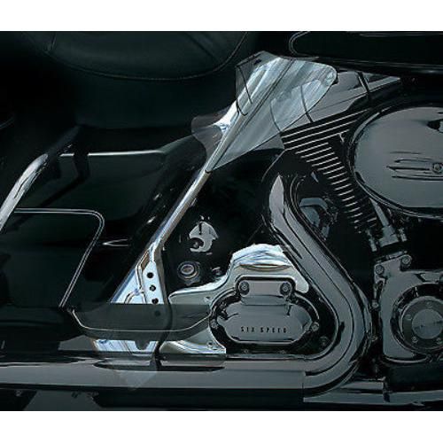 Kuryakyn Saddle Seat Leg Smoked Tinted Heat Deflector Harley Touring 2009-2018