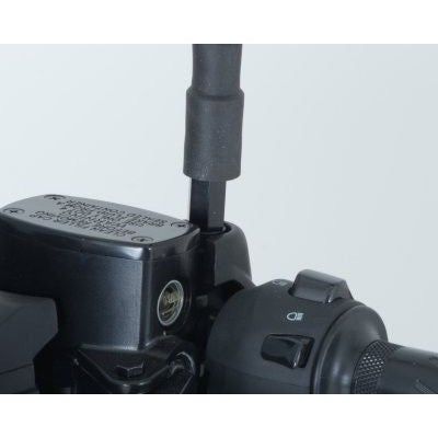 Load image into Gallery viewer, R&amp;G Racing Black Mirror Risers For 2011-2013 Aprilia Dorsoduro 1200 SMV1200
