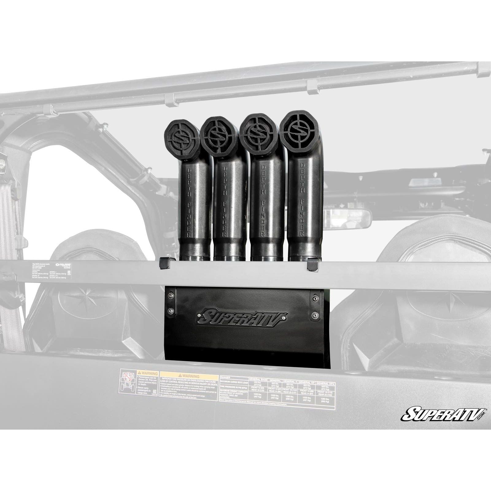 SuperATV Polaris General 1000 Depth Finderâ„¢ Snorkel Kit SKL-P-GEN