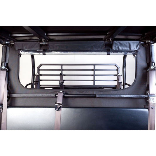 Seizmik Soft Rear Windshield & Dust Panel For Kawasaki Mule Pro FX/FXT 50-04028
