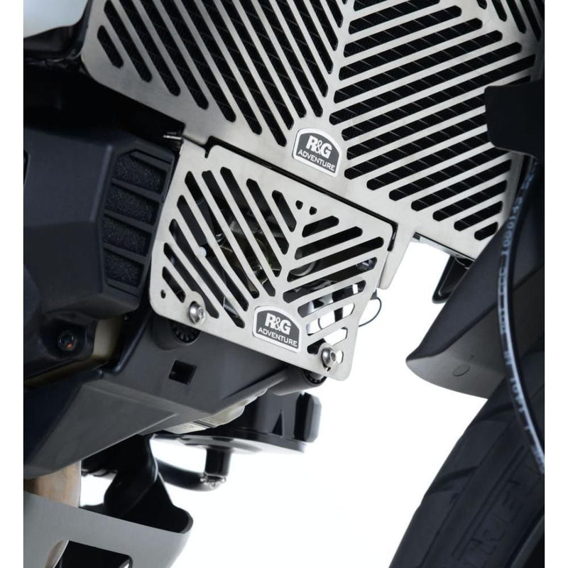 Load image into Gallery viewer, R&amp;G Racing Stainless Steel Front Cylinder Head Guard CHG0004SS
