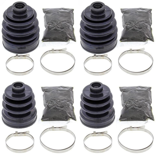 Complete Front Inner & Outer CV Boot Repair Kit Kawasaki Mule 610 4X4 2005-2008