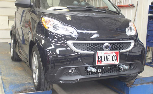 Blue Ox Avail Tow Bar (10,000 lbs. cap.) & Baseplate Combo fits 2008-2015 Smart Car
