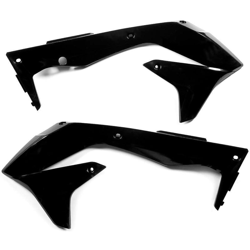 Load image into Gallery viewer, Acerbis Black Radiator Shrouds for Kawasaki - 2449690001
